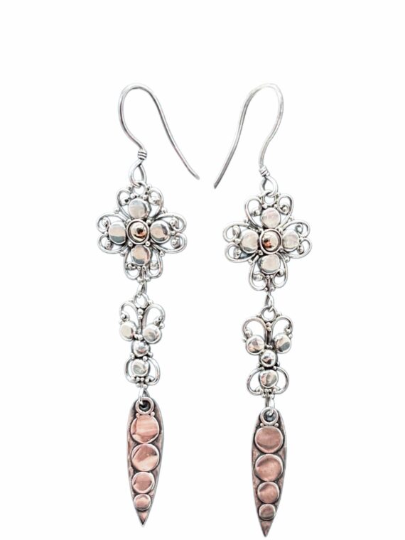 Sterling Silver Dynamic Dangle Earrings 1 Sterling Silver Dynamic Dangle Earrings