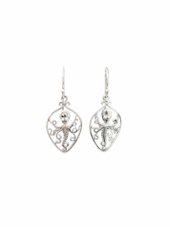 Octopus Earrings 1 Octopus Earrings