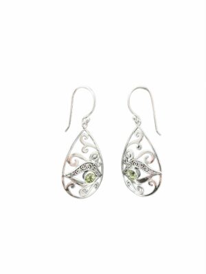 Eyes of Egypt with Peridot Earrings