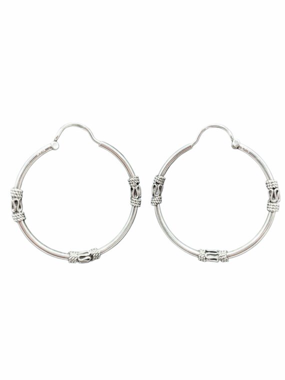 Sterling Silver Hoop Earrings 1 Sterling Silver Hoop Earrings