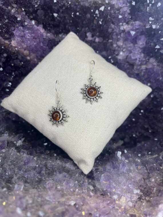 Amber Sun Earrings 3 Amber Sun Earrings