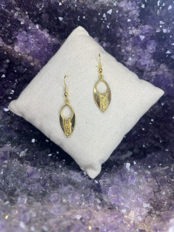 Brass Bali Filigree Earrings 3 Brass Bali Filigree Earrings