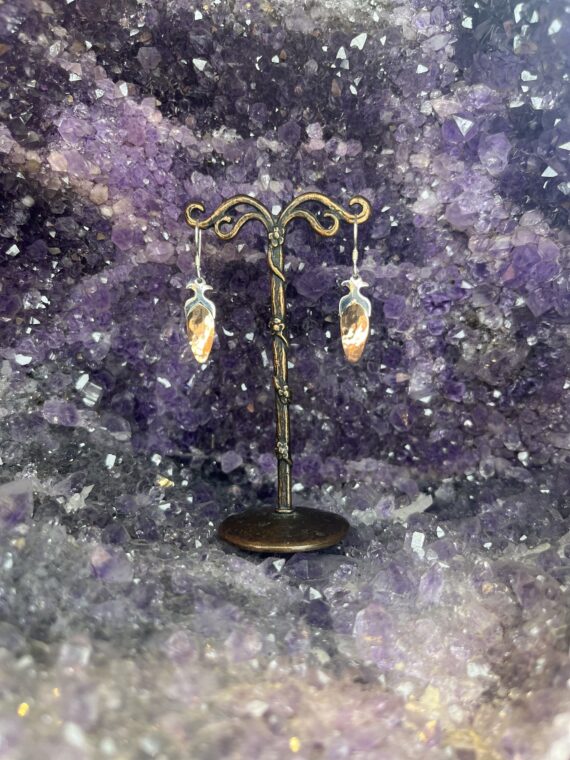 Hammered Copper Earrings 2 Hammered Copper Earrings