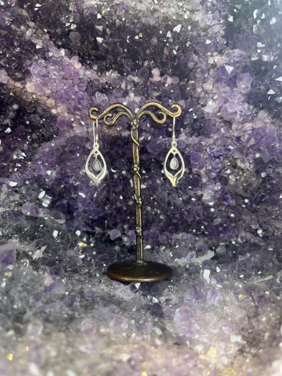 Moonstone Earrings 2 Moonstone Earrings