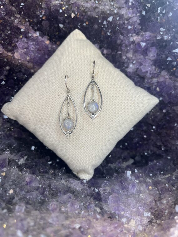 Moonstone Earrings 3 Moonstone Earrings