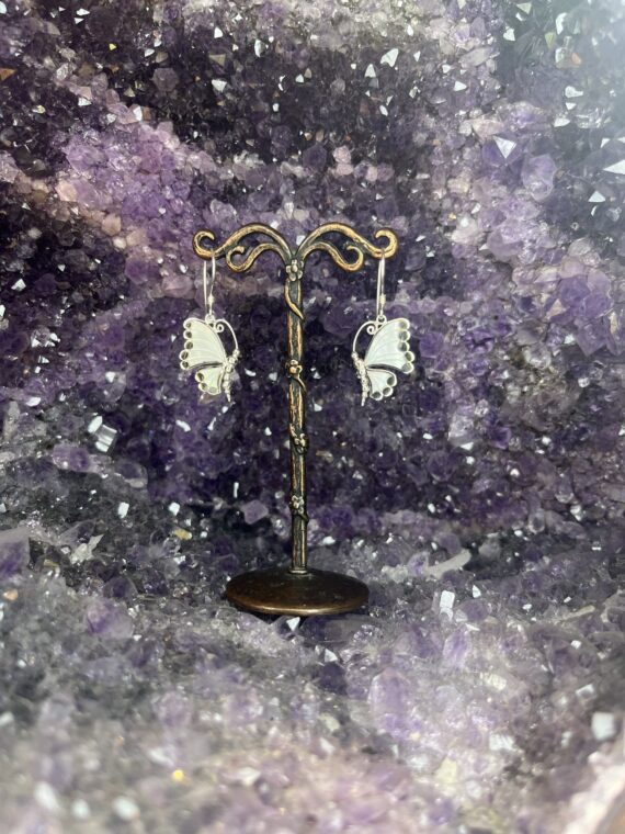 Mother of Pearl Butterfly Earrings 2 Mother of Pearl Butterfly Earrings