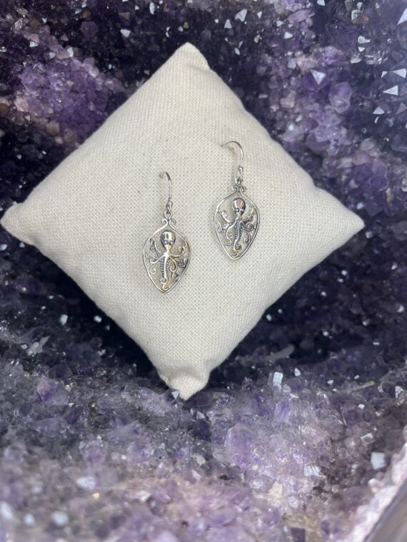 Octopus Earrings 3 Octopus Earrings