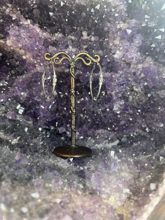 Sterling Silver Hoop Earrings 2 Sterling Silver Hoop Earrings