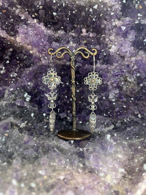 Sterling Silver Dynamic Dangle Earrings 2 Sterling Silver Dynamic Dangle Earrings